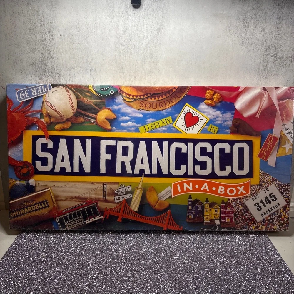 San Francisco In-A-Box Kids Puzzle & Game – Colorful Multicolor City Set